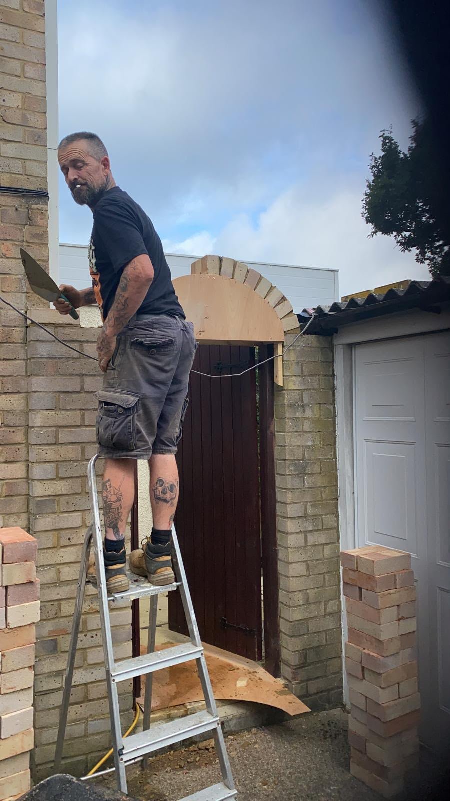 Brick arch